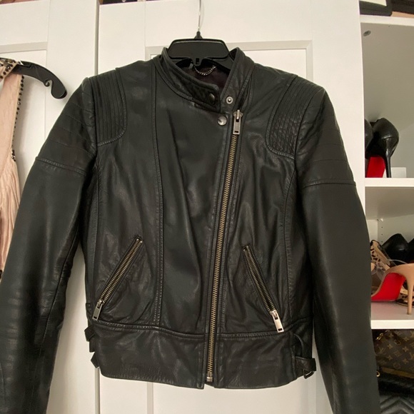 Banana Republic leather jacket - Picture 1 of 8